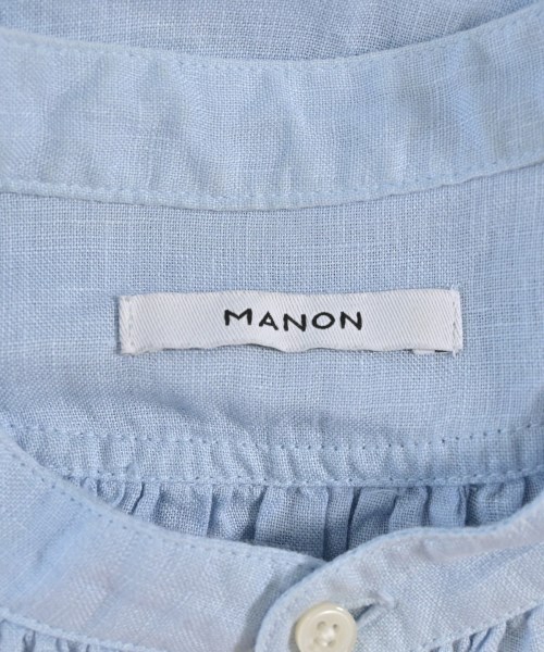 manon（マノン）ブラウス 青 サイズ:0(XS位) レディース/2200718222031
