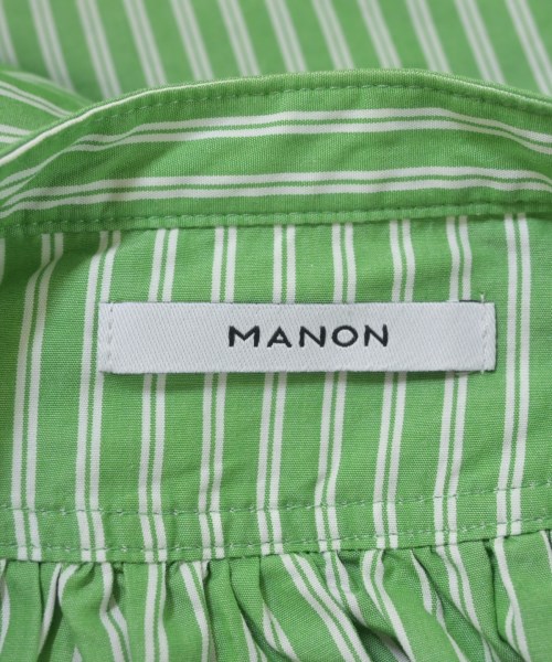 manon（マノン）カジュアルシャツ 緑 サイズ:0(XS位) レディース/2200698012158