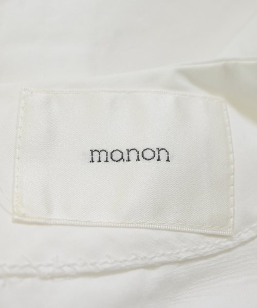 manon（マノン）ブラウス 白 サイズ:0(XS位) レディース/2200669158045