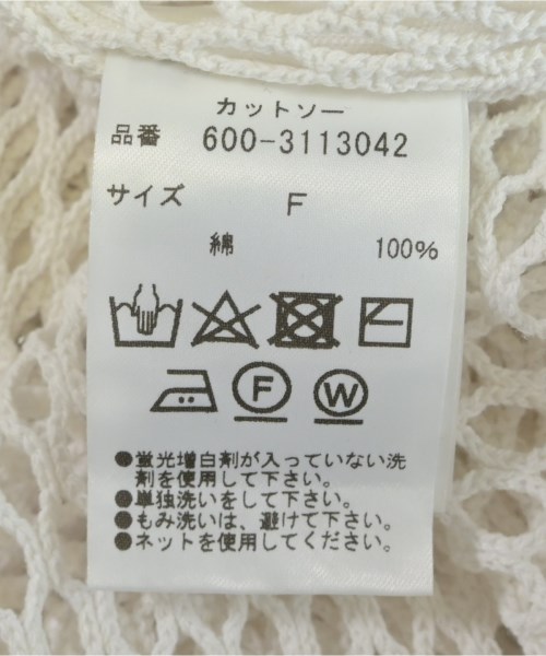 CREOLME（クレオルム）ニット・セーター 白 サイズ:F レディース/2200702102134
