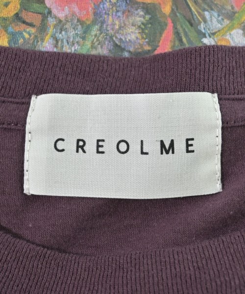 CREOLME（クレオルム）Tシャツ・カットソー 紫 サイズ:F レディース/2200687631063