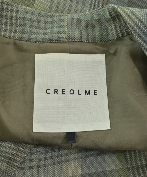 CREOLME（クレオルム）カジュアルジャケット グレー サイズ:M レディース/2200692289020