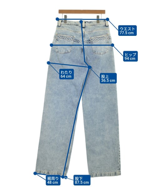 Stefan Cooke（ステファンクーク）デニムパンツ 青 サイズ:M メンズ/2200632241064