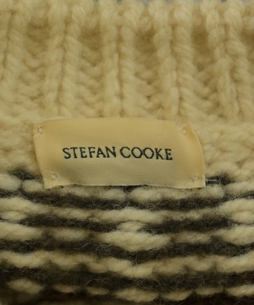 Stefan Cooke（ステファンクーク）ニット・セーター 白 サイズ:M メンズ/2200717850143