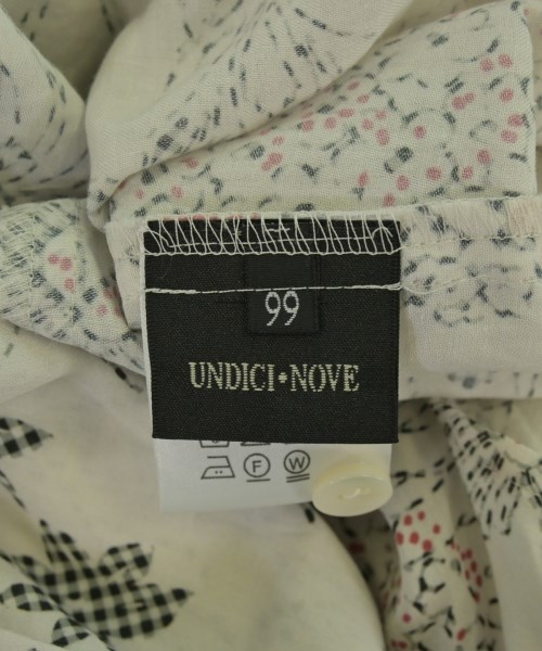 UNDICI NOVE（ウンディッチノーベ）ワンピース 白 サイズ:99(F) レディース/2200670966011