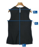 UNDICI NOVE（ウンディッチノーベ）ノースリーブ 黒 サイズ:38(M位) レディース/2200670966042