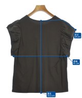 UNDICI NOVE（ウンディッチノーベ）ノースリーブ 茶 サイズ:40(M位) レディース/2200670966059