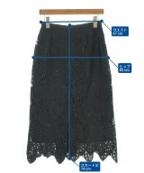 UNDICI NOVE（ウンディッチノーベ）ロング・マキシ丈スカート 黒 サイズ:38(M位) レディース/2200670966066