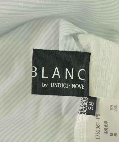 UNDICI NOVE（ウンディッチノーベ）Tシャツ・カットソー 白 サイズ:38(M位) レディース/2200703733108