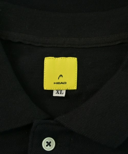 HEAD（ヘッド）ポロシャツ 黒 サイズ:XL メンズ/2200649186228