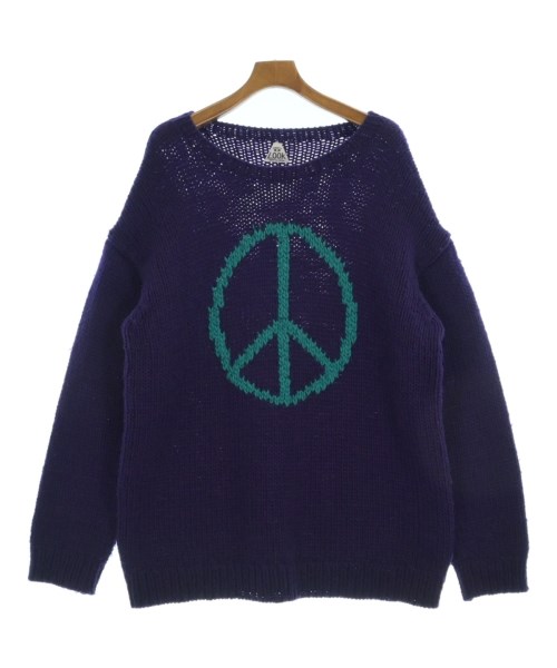 THRIFTY LOOK(スリフティールック)ニット・セーター 紫 サイズ:L/2200655899037