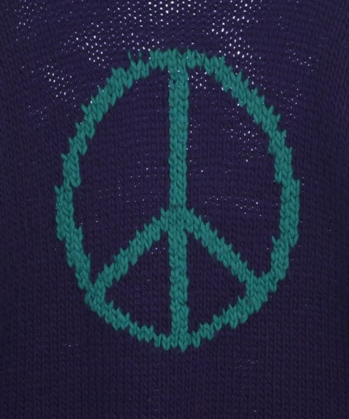 THRIFTY LOOK（スリフティールック）ニット・セーター 紫 サイズ:L メンズ/2200655899037