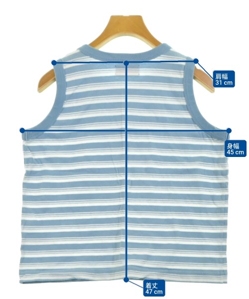 MEYAME（メヤメ）ノースリーブ 青 サイズ:F レディース/2200625068166