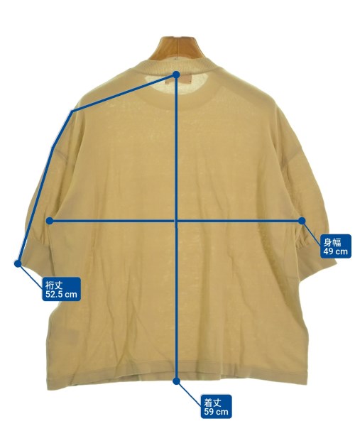 MEYAME（メヤメ）ニット・セーター ベージュ サイズ:F レディース/2200625068289