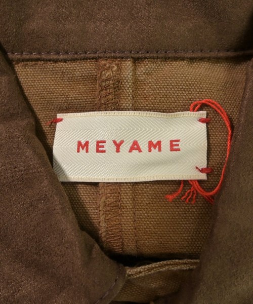 MEYAME（メヤメ）ジャケット 茶 サイズ:F レディース/2200644596190