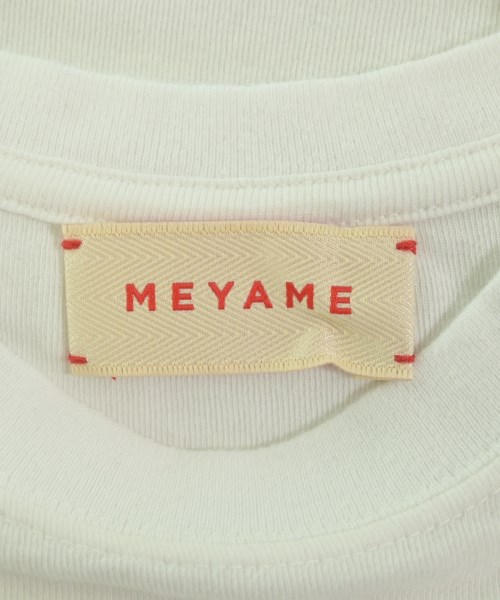 MEYAME（メヤメ）Tシャツ・カットソー 白 サイズ:F レディース/2200644769112