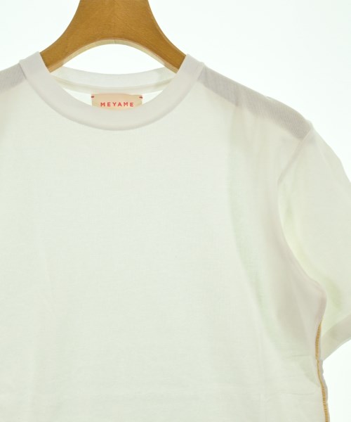 MEYAME（メヤメ）Tシャツ・カットソー 白 サイズ:F レディース/2200644769112