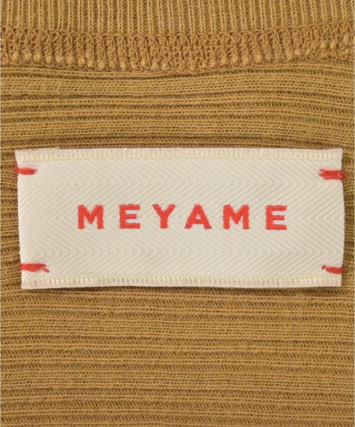 MEYAME（メヤメ）Tシャツ・カットソー ベージュ サイズ:F レディース/2200612135376