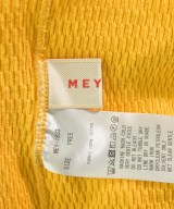 MEYAME（メヤメ）カーディガン 黄 サイズ:F レディース/2200618143061