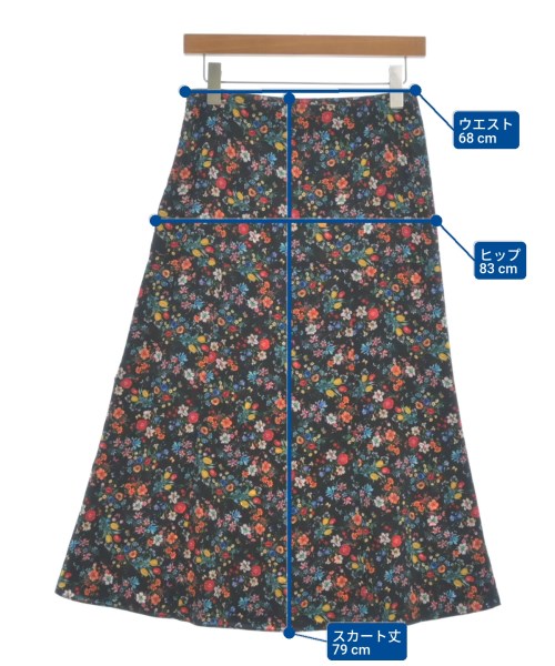 MEYAME（メヤメ）ロング・マキシ丈スカート 黒 サイズ:0(XS位) レディース/2200619963118