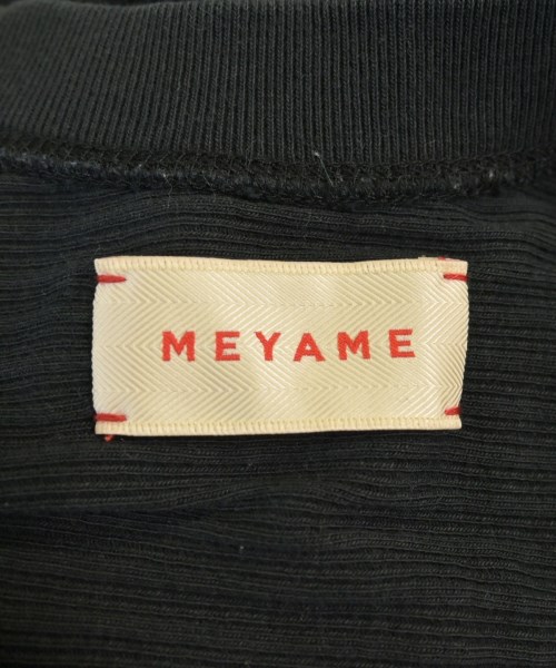 MEYAME（メヤメ）Tシャツ・カットソー 黒 サイズ:F レディース/2200607290103