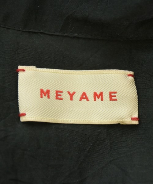 MEYAME（メヤメ）カジュアルジャケット 黒 サイズ:F レディース/2200614267105