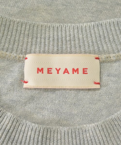 MEYAME（メヤメ）ニット・セーター グレー サイズ:F レディース/2200606837354