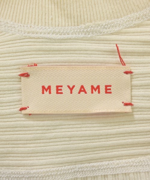 MEYAME（メヤメ）Tシャツ・カットソー 白 サイズ:F レディース/2200616102022