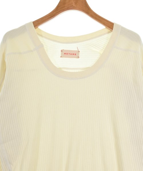 MEYAME（メヤメ）Tシャツ・カットソー 白 サイズ:F レディース/2200616102022