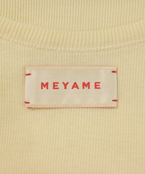 MEYAME（メヤメ）タンクトップ 白 サイズ:F レディース/2200605510036