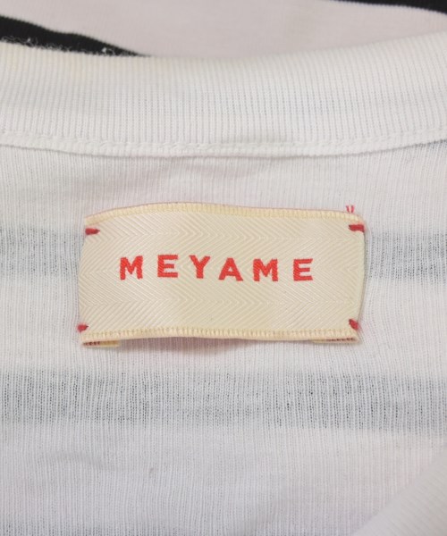 MEYAME（メヤメ）Tシャツ・カットソー 白 サイズ:1(S位) レディース/2200672668821