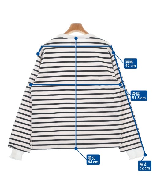 MEYAME（メヤメ）Tシャツ・カットソー 白 サイズ:1(S位) レディース/2200672668821