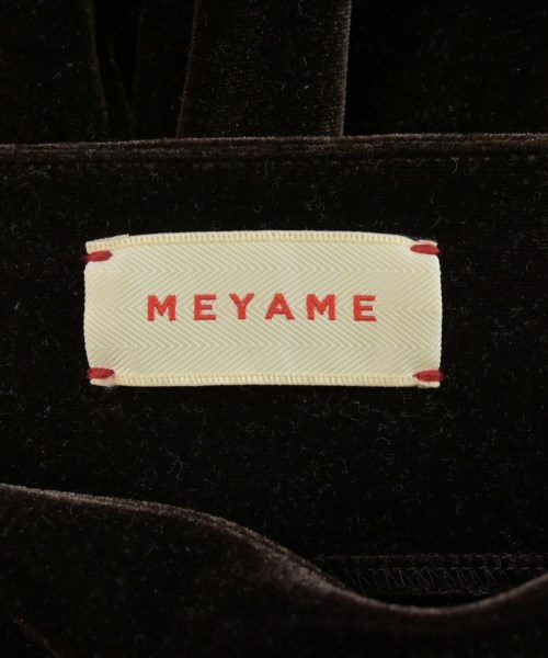 MEYAME（メヤメ）ロング・マキシ丈スカート 茶 サイズ:-(M位) レディース/2200709247012