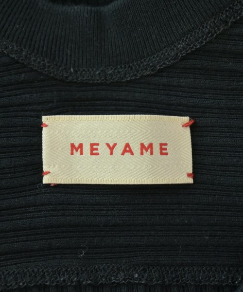 MEYAME（メヤメ）Tシャツ・カットソー 黒 サイズ:F レディース/2200711252448