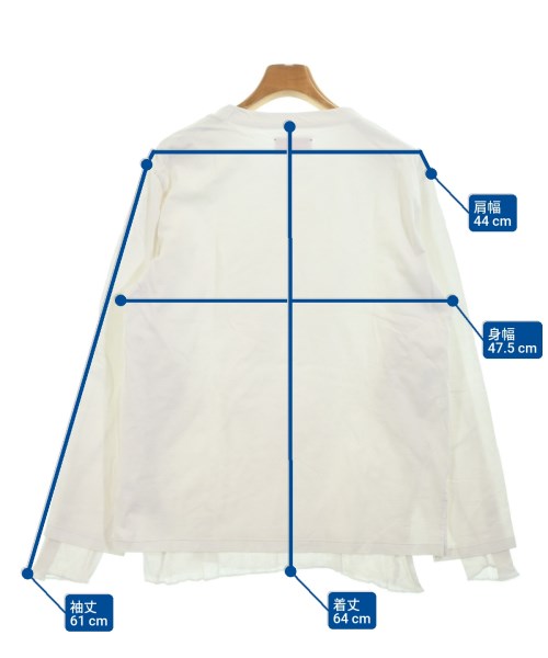 MEYAME（メヤメ）Tシャツ・カットソー 白 サイズ:1(S位) レディース/2200648251033