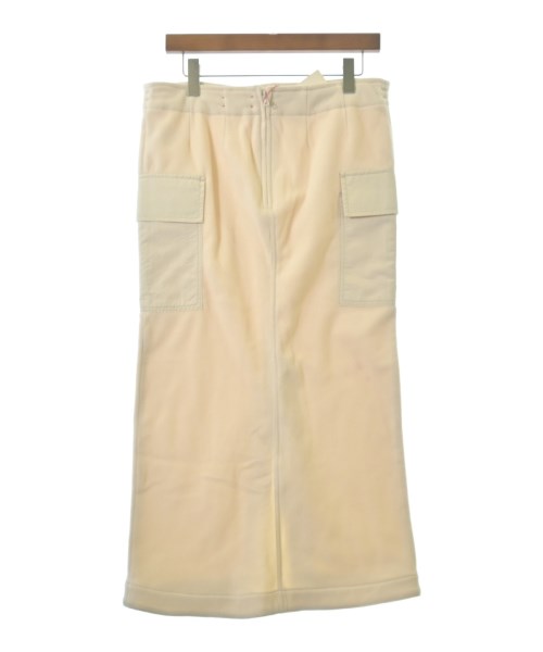 MEYAME（メヤメ）ロング・マキシ丈スカート 白 サイズ:F レディース/2200661378144