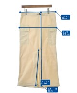 MEYAME（メヤメ）ロング・マキシ丈スカート 白 サイズ:F レディース/2200661378144