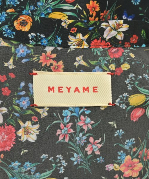 MEYAME（メヤメ）カジュアルシャツ 黒 サイズ:F レディース/2200723298113