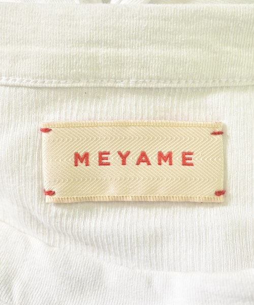 MEYAME（メヤメ）Tシャツ・カットソー 白 サイズ:F レディース/2200732950026