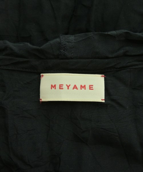 MEYAME（メヤメ）ブラウス 黒 サイズ:F レディース/2200732950637