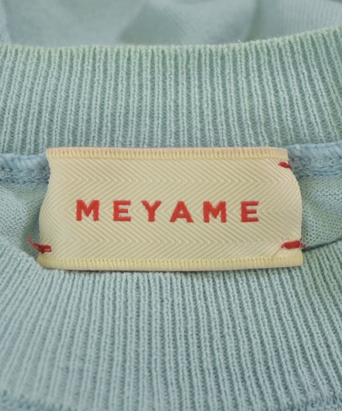 MEYAME（メヤメ）Tシャツ・カットソー 青 サイズ:F レディース/2200734749062