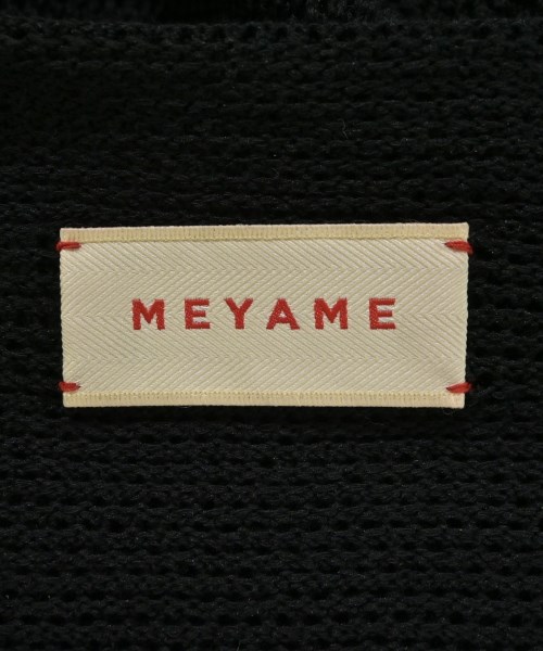 MEYAME（メヤメ）ニット・セーター 黒 サイズ:F レディース/2200716580072