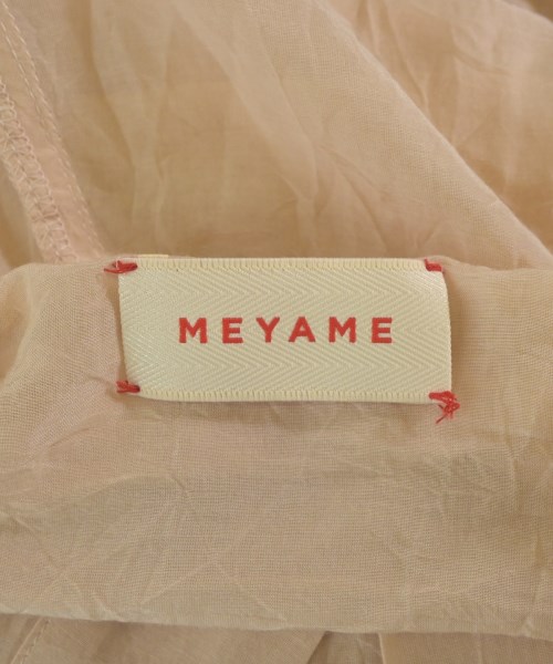 MEYAME（メヤメ）カジュアルシャツ ピンク サイズ:F レディース/2200725750084