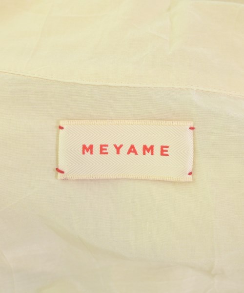 MEYAME（メヤメ）カジュアルシャツ ベージュ サイズ:F レディース/2200676593075