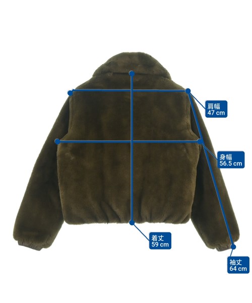 Save The Duck（セイブザダック）ブルゾン 茶 サイズ:-(XL位) レディース/2200625898015