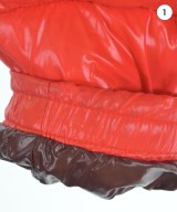 Save The Duck（セイブザダック）ダウンジャケット/ダウンベスト 赤 サイズ:2(M位) レディース/2200625134014