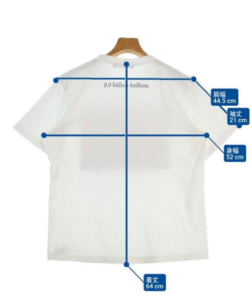 BRANDALISED（ブランダライズド）Tシャツ・カットソー 白 サイズ:M メンズ/2200664322052