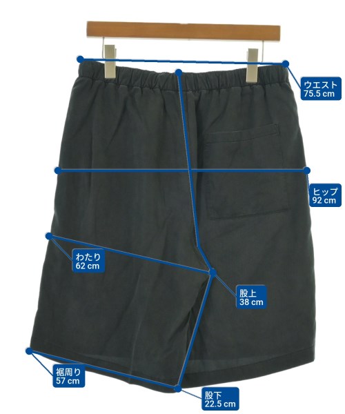 YOKE（ヨーク）ショートパンツ 黒 サイズ:3(L位) メンズ/2200559528224