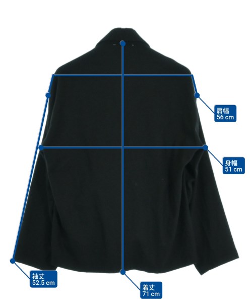 YOKE（ヨーク）カジュアルシャツ 黒 サイズ:S メンズ/2200636691018