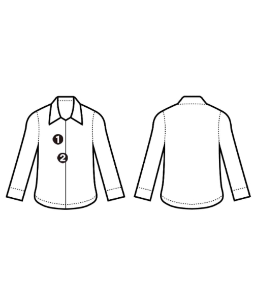 YOKE（ヨーク）カジュアルシャツ グレー サイズ:1(S位) メンズ/2200637338011